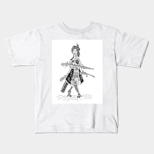 White bone. Kids T-Shirt